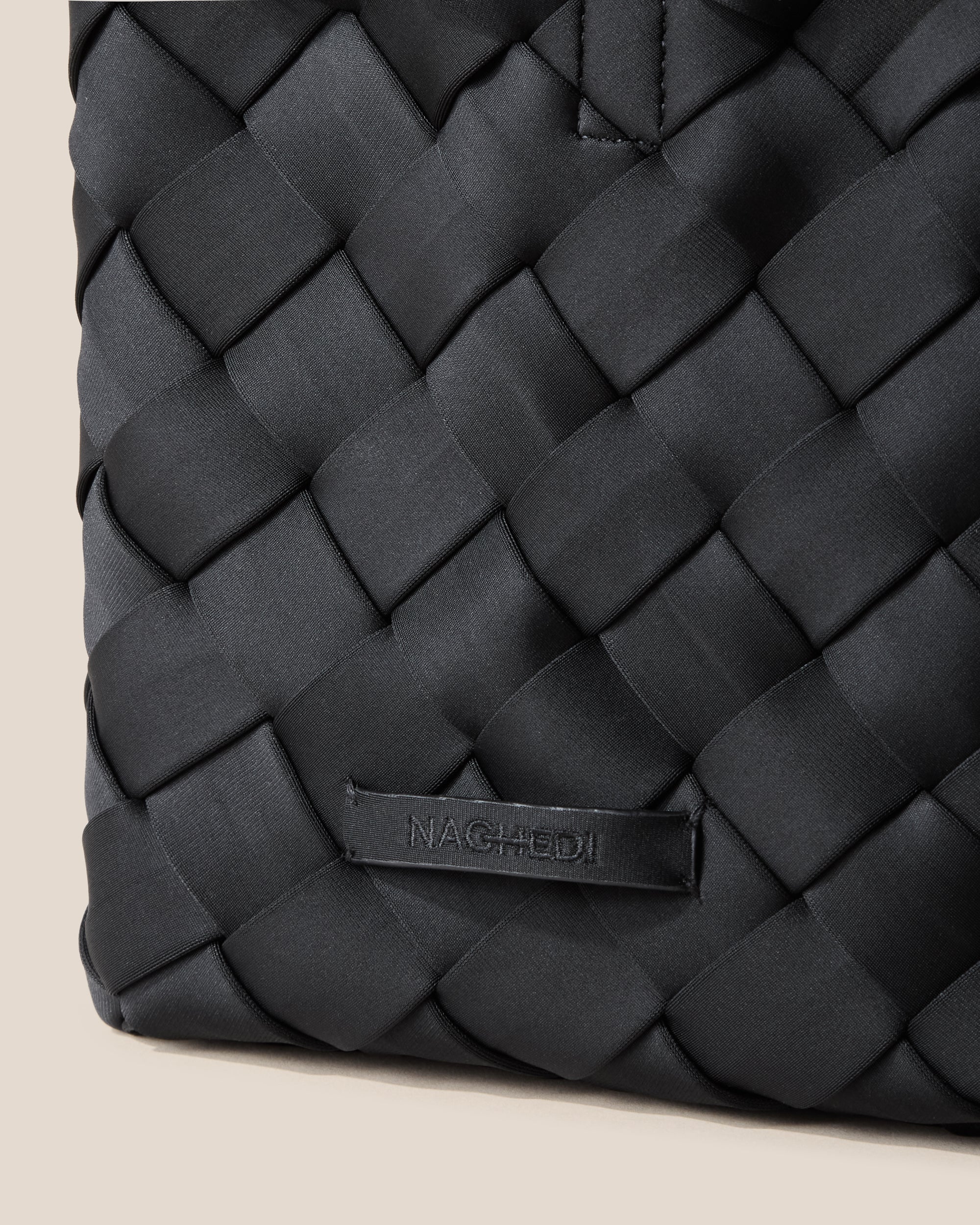 Tangier Small Tote in Onyx | Detail