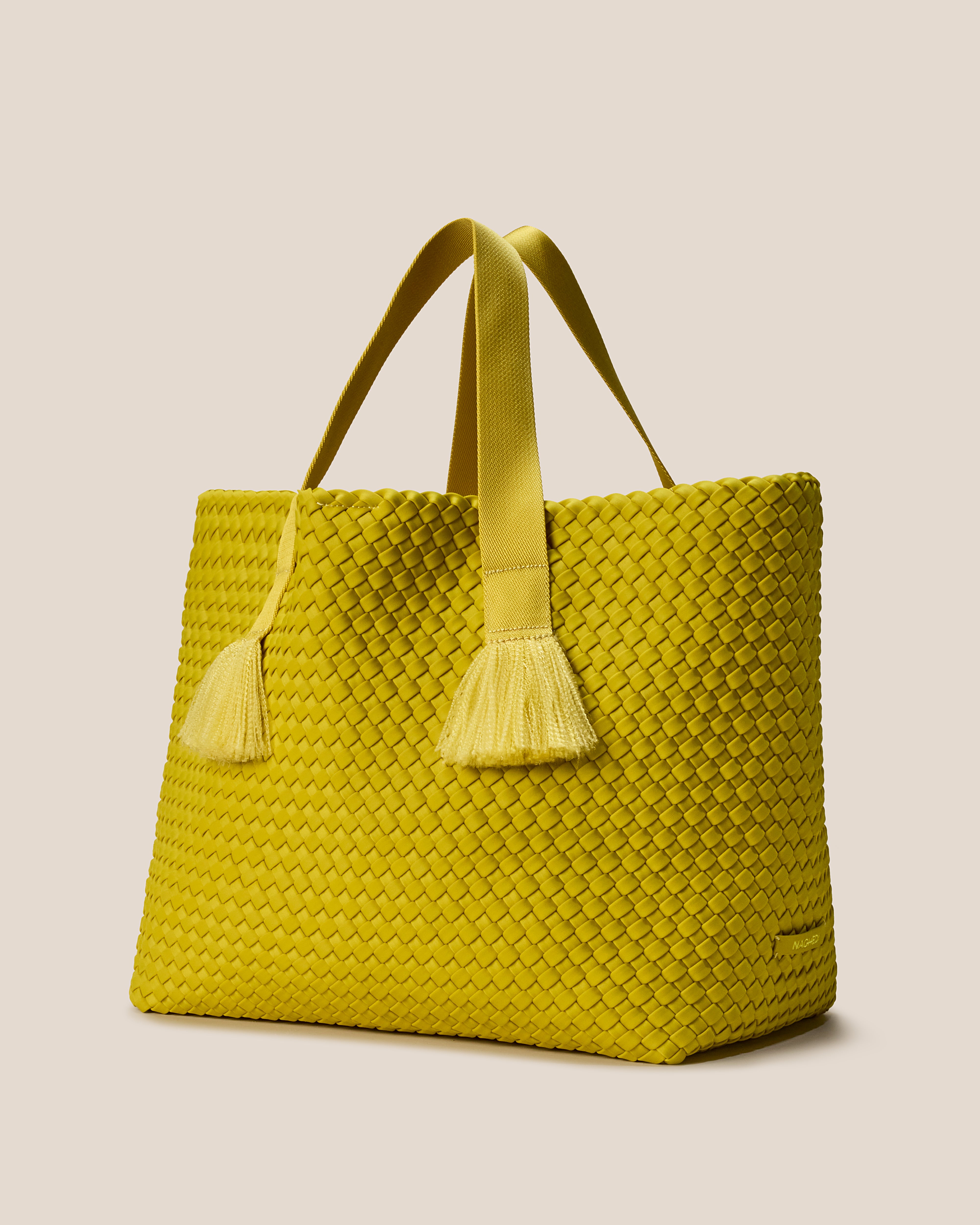 Tulum Large Tote | Ochre - Detail