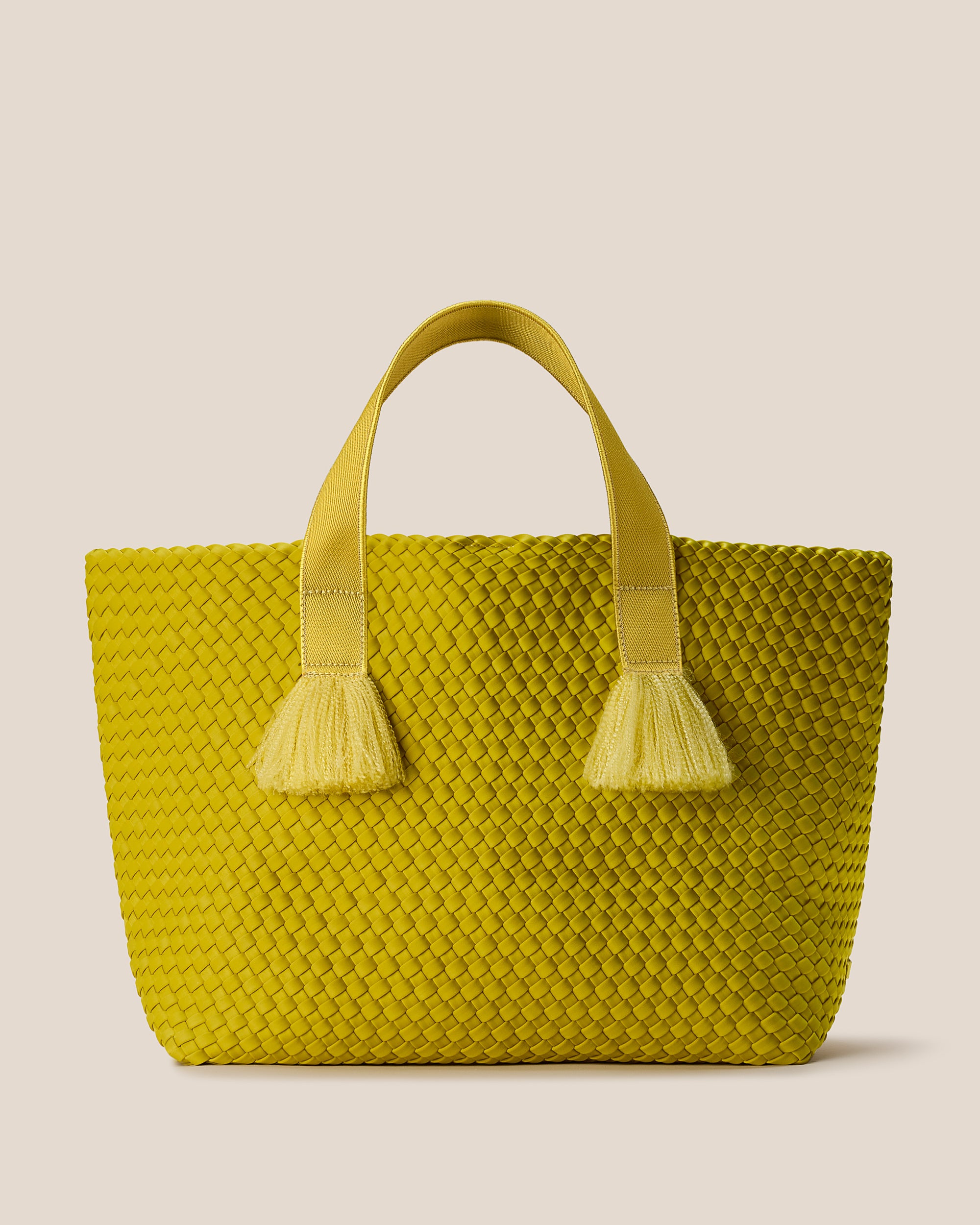 Tulum Large Tote in Ochre | Main