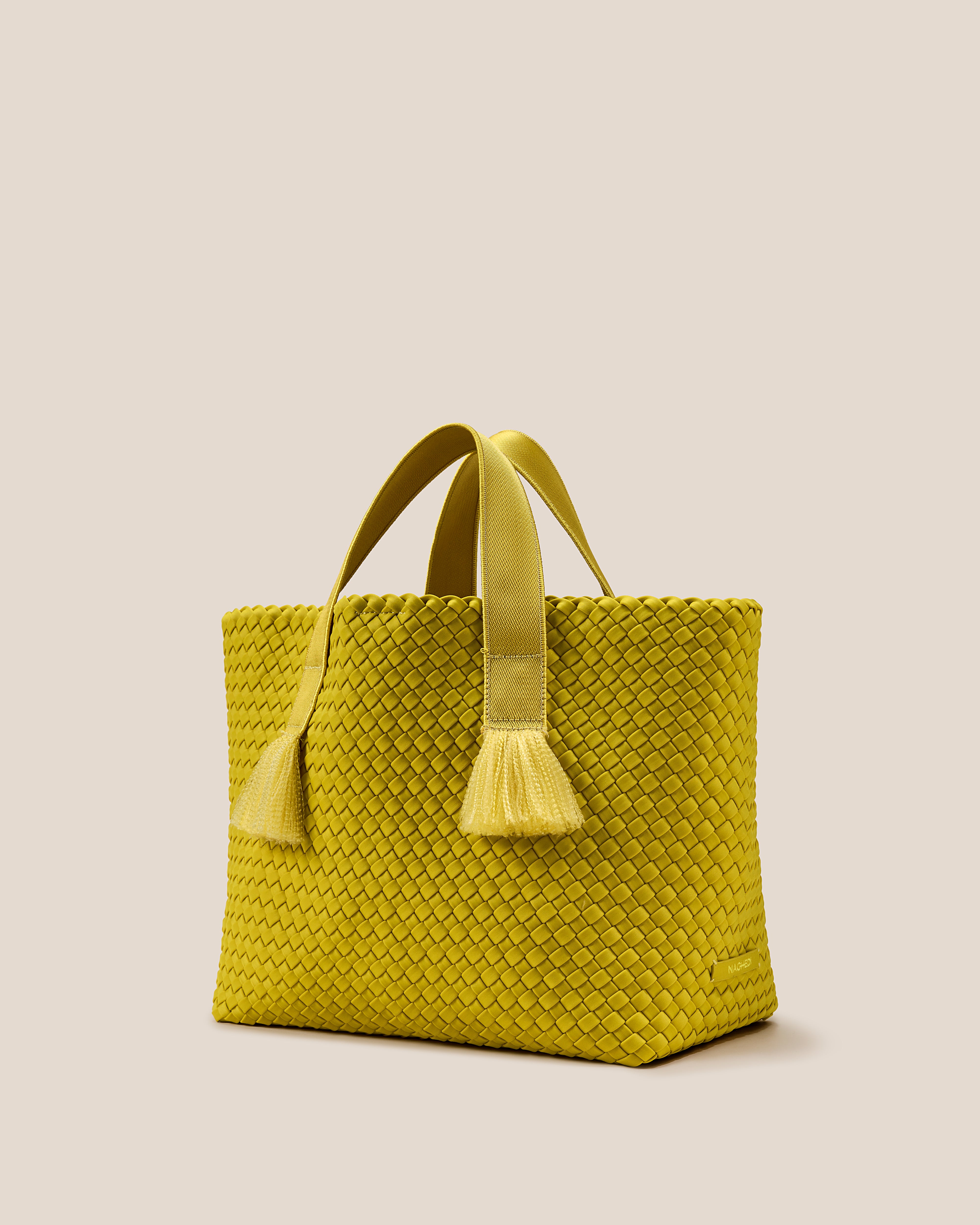 Tulum Medium Tote | Ochre - Detail