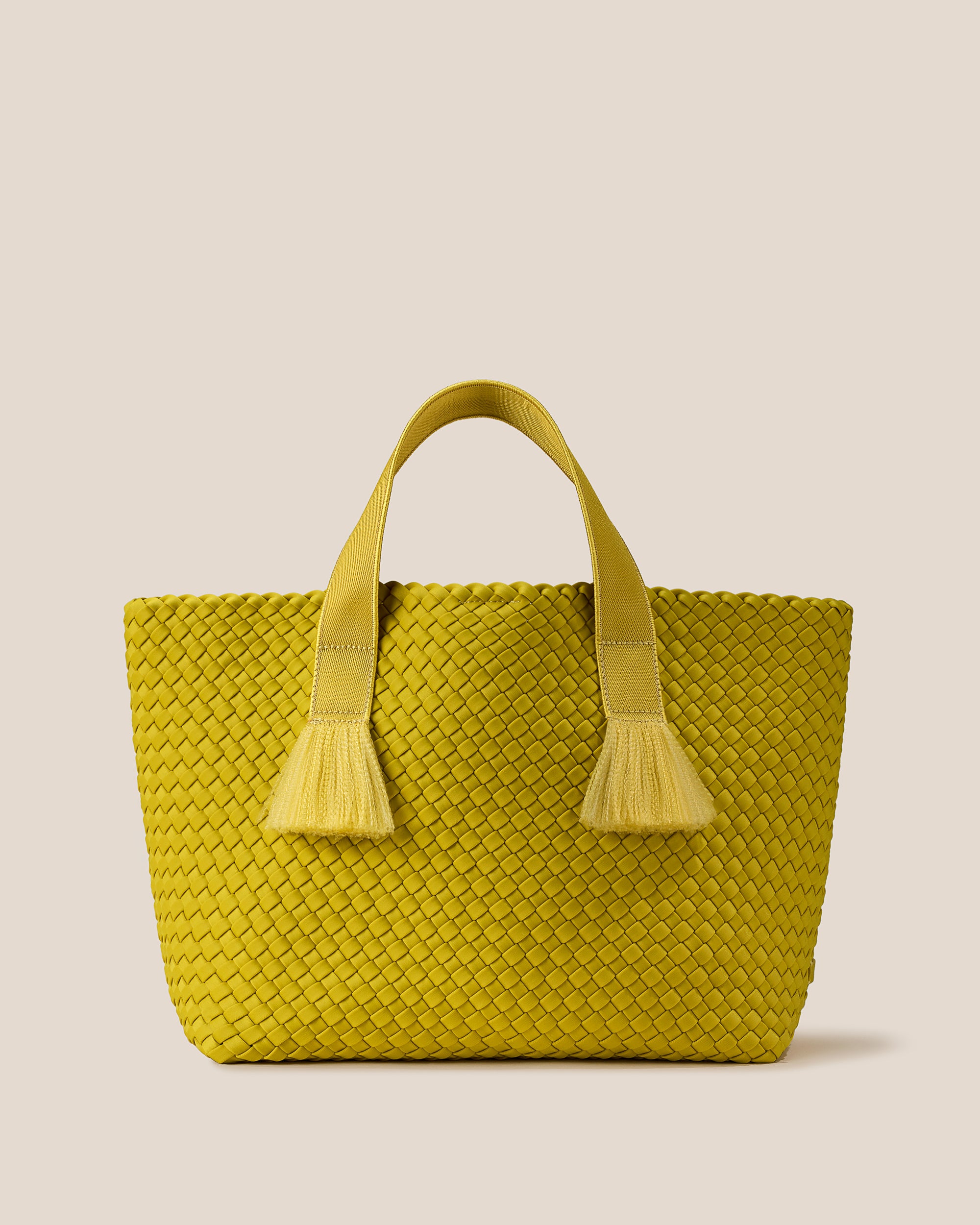 Tulum Medium Tote in Ochre | Main