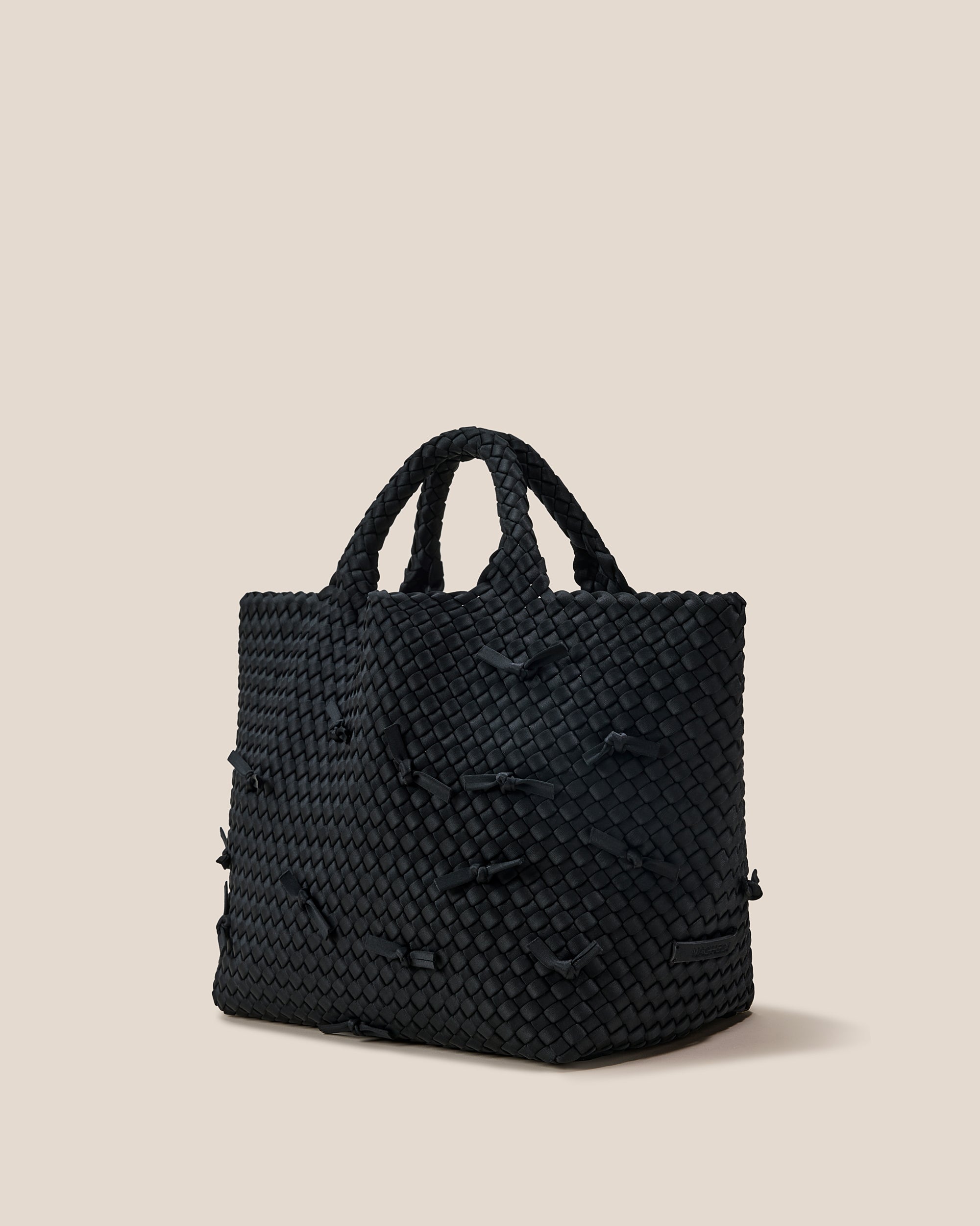 Waste Not St. Barths Medium Tote in Onyx | Side